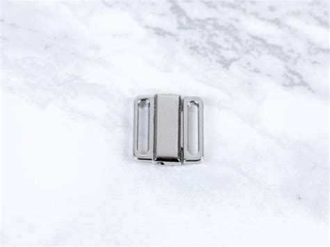 1 Set Silver Bikini Front Hook Closure Bra Hook Closure Etsy