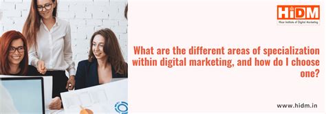 What Are The Different Areas Of Specialization Within Digital Marketing