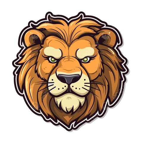 Lion Mascot Clipart