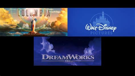 Columbia Pictures Walt Disney Pictures Dreamworks Skg Youtube