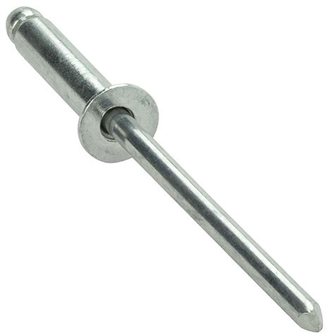 Countersunk Head Pop Rivets Open Blind Aluminium Steel Shank Mm