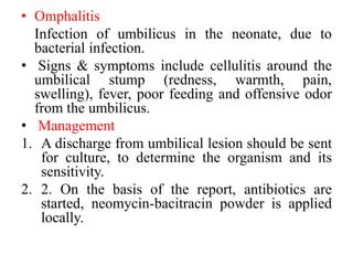 Minor Disorders Of Newborn Pptx