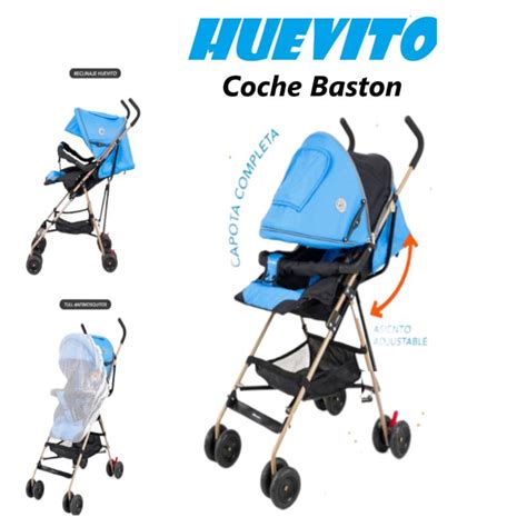 Ripley COCHE BASTON HUEVITO ASIENTO ADJUSTABLE AZUL