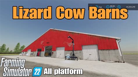 Lizard Cow Barns FS22 Mod For All Platforms YouTube