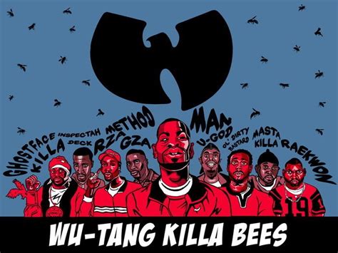 Wu Tang Killa Bees Art Clan Hip Hop Rap 16x12 Print Poster