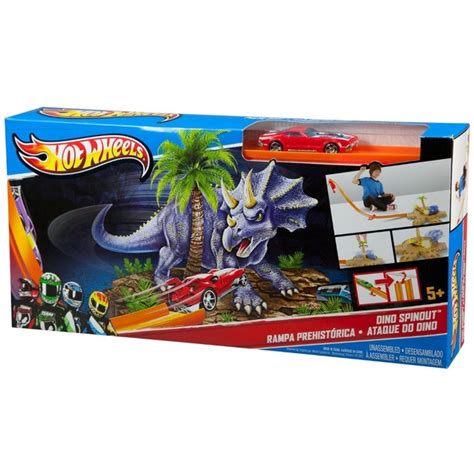 Hot Wheels Hrac Sady Speci Ln Ch Efekt Dino Spinuot Max Kovy Hra Ky