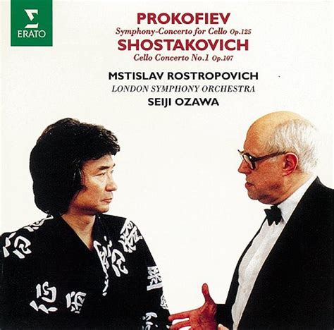 Cdjapan Prokofiev And Shostakovich Symphonic Concerto Cello Concerto