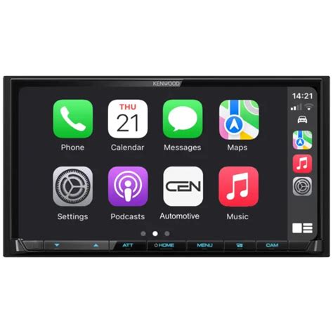 Kenwood Dmx Dabs Wireless Apple Carplay Bluetooth Dab Radio Inch