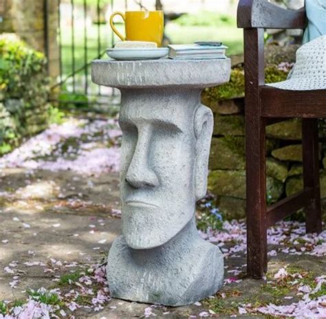 Easter Island Head Garden Statue Uk Garden Design Ideas