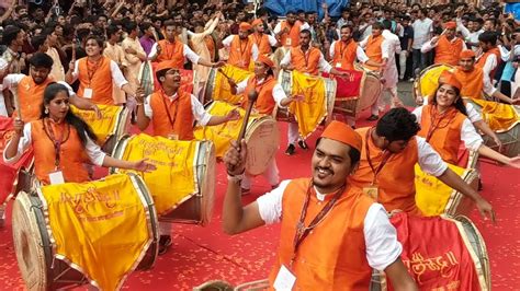 Taalrudra Dhol Tasha Pathak Nashik Years Of Chinchpokli Cha