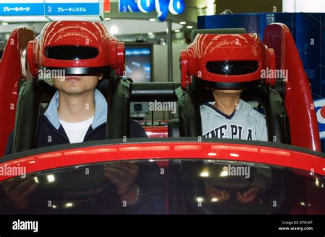 Advanced Driving Simulator Machine On Display At Tokyo Motor Show 2005