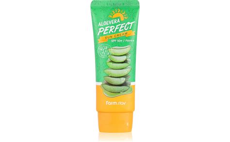 Farm Stay Aloevera Perfect Sun Cream Spf50 70g Farm Stay Aloe Vera Perfect Spf 50 Sun Cream 70