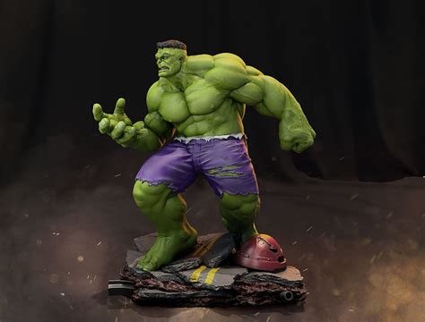 Hulk - 3D Print STL 3D model 3D printable | CGTrader