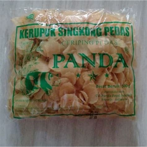 Jual Panda Kerupuk Singkong Pedas Gram Shopee Indonesia