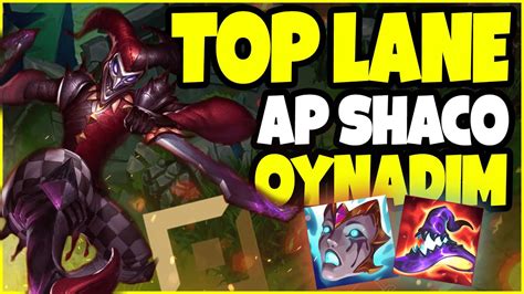 1 ULTİ 1 KİLL TOP LANE AP SHACO YouTube