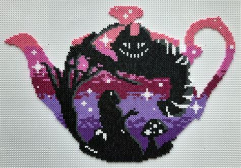 Alice In Wonderland Disney Hama Perler Bead Disney Hama Beads