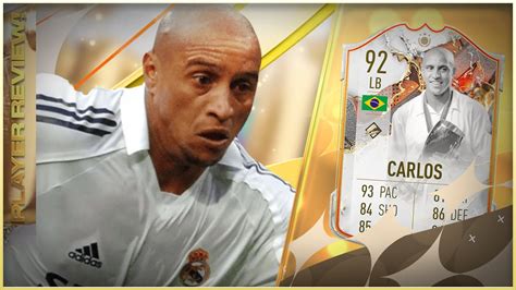 BEST ICON LB TROPHY TITAN 92 RATED ROBERTO CARLOS PLAYER REVIEW