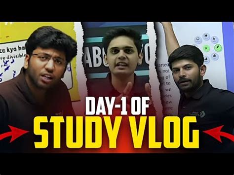 Day Of Study Vlog Next Toppers Aarambh Batch Productive Day