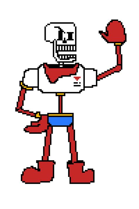 Pixilart Papyrus By BlueFl0wey