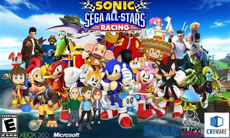 Sonic and SEGA All-Stars Racing (Xbox 360) by JeremyLoud123 on DeviantArt