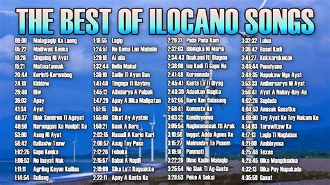 4 HOURS NONSTOP BEST Ilocano Love Songs (2021) - YouTube Music