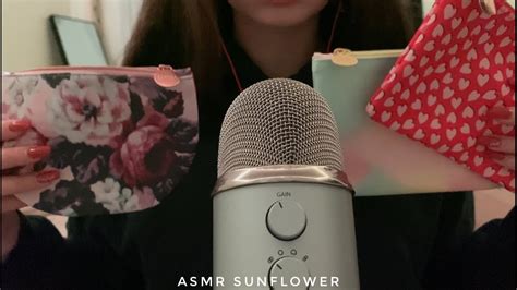 Asmr Makeup Bag Triggers Youtube