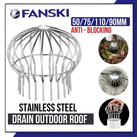 304 Stainless Steel Outdoor Roof Drain Cover Balcony Drainage Floor Dome Drainage Plumbing Floor ...