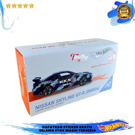 Jual Hot Wheels ID Nissan Skyline GTR BNR R HKS Limited Run