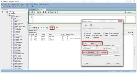 Exporting Multiple Blobs With Oracle Sql Developer