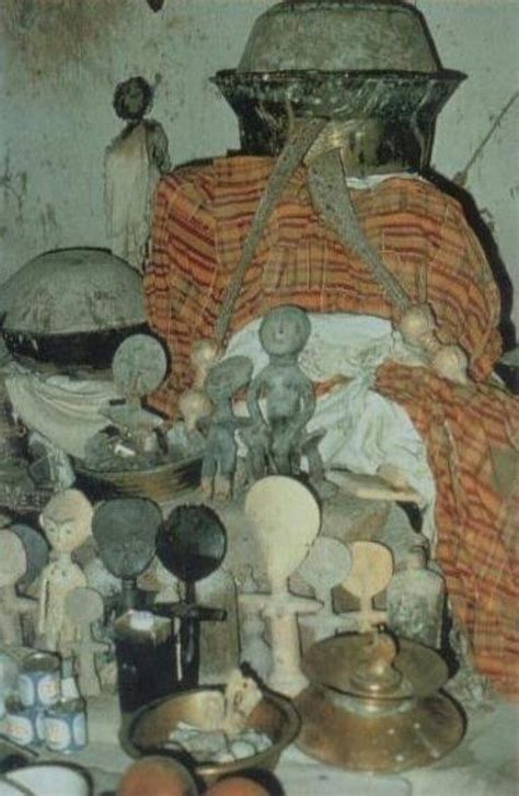 Asante Tano Shrine Near Kumasi Ghana 1976 Photograph By Herbert M Cole