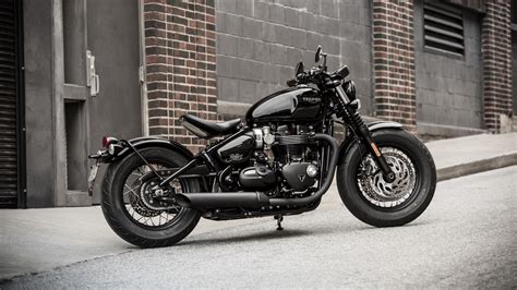 Triumph Bonneville Bobber Black - 1920x1080 - Download HD Wallpaper - WallpaperTip