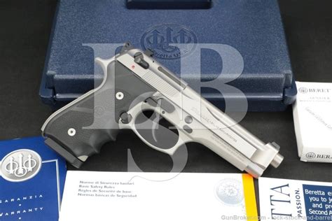 Beretta Brigadier 96 Inox .40 S&W Stainless Semi-Auto Pistol MFD 2007 ...