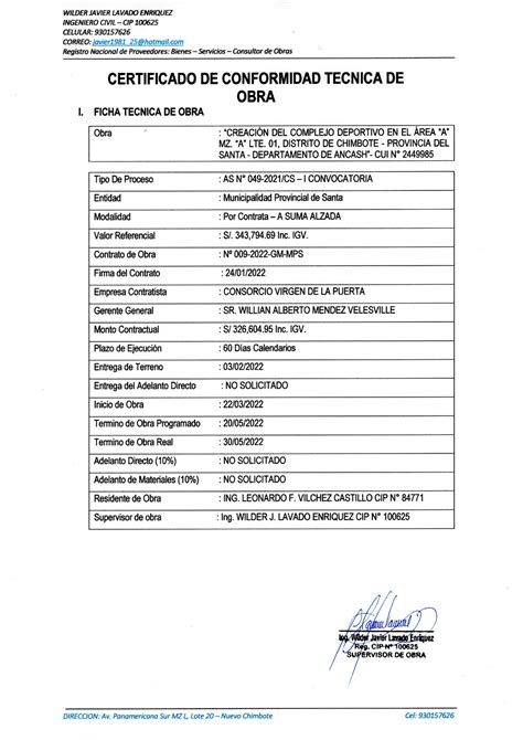 Constancia De Conformidad Osce Image To U