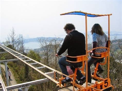 SkyCycle In Japan Might Be The Scariest Ride Ever...