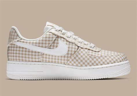 Nike Air Force 1 Gingham Bv4891 100 101 Release Info