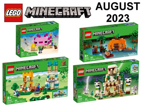 LEGO Minecraft Neuheiten August 2023 Brickzeit