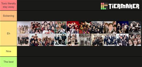 Ranking Kpop Fandoms Tier List Community Rankings TierMaker