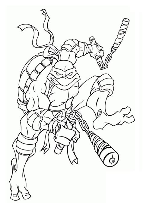 Action Ninja Turtle Michelangelo