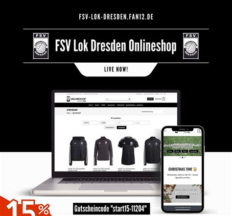 Neuer Lok Onlineshop Mit Exklusiven Rabatten Fsv Lokomotive Dresden E V