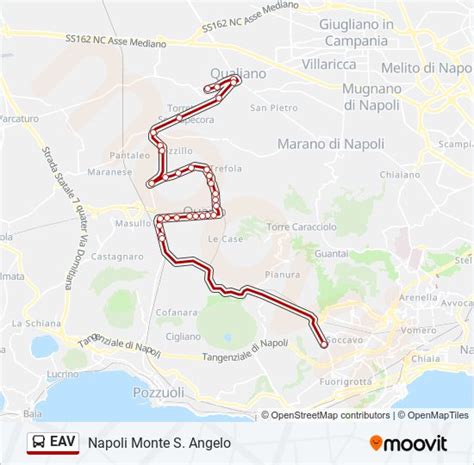 Linea Eav Orari Fermate E Mappe Napoli Monte S Angelo Aggiornato