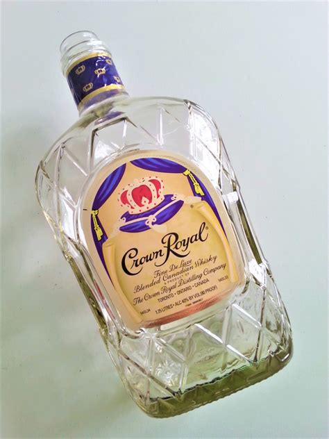 Crown Royal Whiskey ~ Empty 1.75 L Bottle from NonesuchWillow on Etsy ...