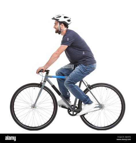 Man Riding Bicycle