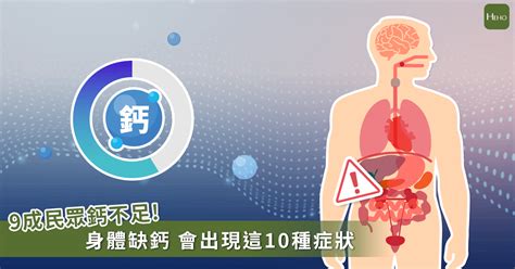 不只骨質疏鬆還可能心臟病 快看懂10種器官缺鈣的求救 蕃新聞