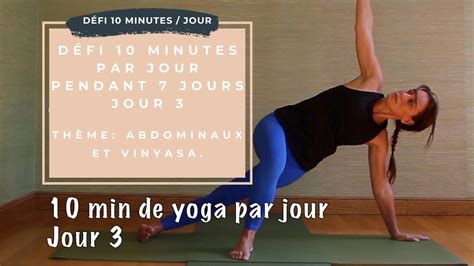 D Fi Yoga Minutes De Yoga Par Jour Pendant Jours Jour Youtube