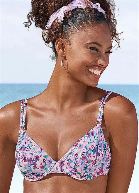 S Oliver Underwired Bikini Top Kaleidoscope