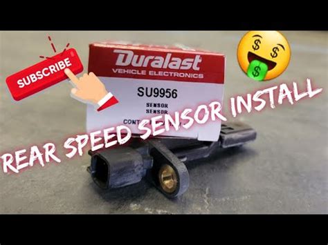 How To Install Rear Speed Sensor Jeep Wrangler Youtube