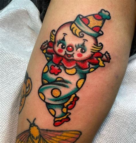 Traditional Clown Tattoo