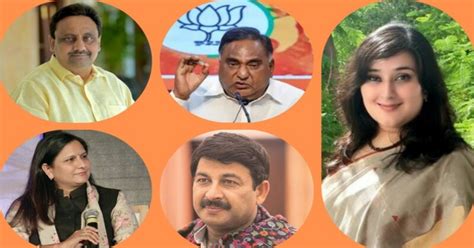 Lok Sabha Polls 2024 BJP Names 5 Candidates From Delhi Sushma Swaraj