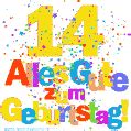 Alles Gute Zum Geburtstag Animiertes Mit D Text Funimada