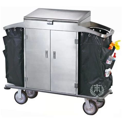 Nirvan Stainless Steel Housekeeping Linen Trolley At Best Price In Mumbai